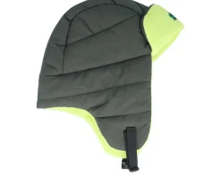 Kids-Headster Kids Cabin Winter Hat Bright Green Trapper -