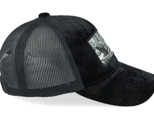 Kids-Calza Pennello Kids Cabriolet Party Velvet Trucker - Black