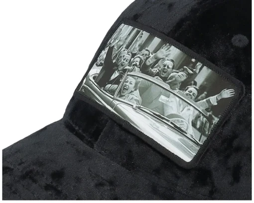 Kids-Calza Pennello Kids Cabriolet Party Velvet Trucker - Black
