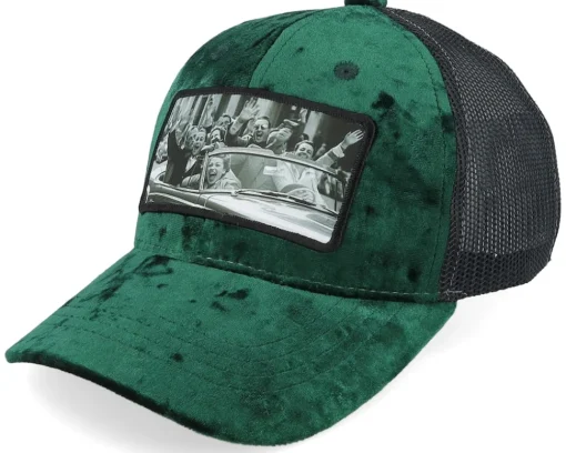 Kids-Calza Pennello Kids Cabriolet Party Velvet Trucker - Black