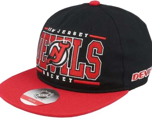 Snapback-Outerstuff Kids Calgary Flames Logo Flatbrim Cap /Yellow Snapback - Red