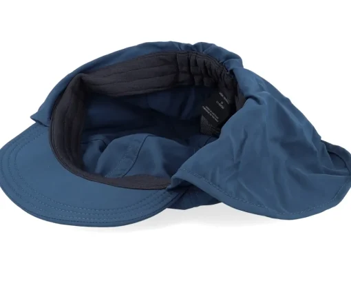 Earflap-Jack Wolfskin Kids Canyon Cap Dark Sea Ear Flap - Blue