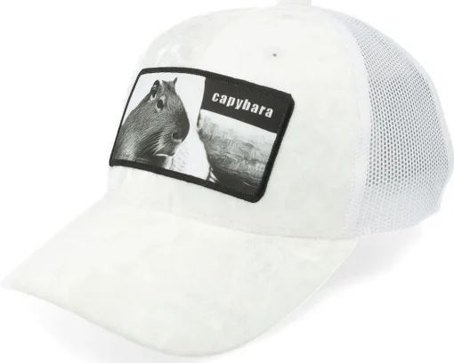 Best Calza Pennello Kids Capybara Sofa Velvet Trucker - White