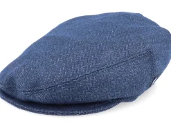 Kids-CTH Ericson Kids Carl Jr. Herringbone Blue Ear Flap -
