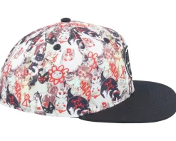 Snapback-Headster Kids Cat Attack Multi/Black Snapback -