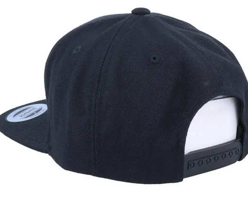 Snapback-Kiddo Cap Kids Cat Paw Applique Black Snapback -