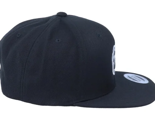 Snapback-Kiddo Cap Kids Cat Paw Applique Black Snapback -
