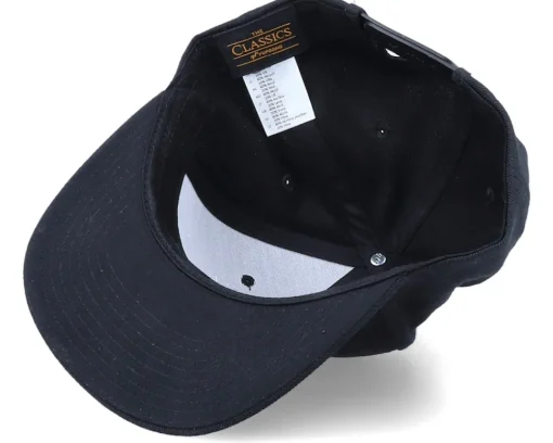 Snapback-Kiddo Cap Kids Cat Paw Applique Black Snapback -
