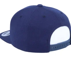 Clearance Kiddo Cap Kids Cat Paw Applique Navy Snapback -