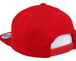 Kids-Kiddo Cap Kids Cat Paw Applique Red Snapback -