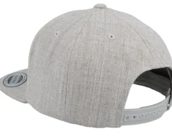 Fashion Kiddo Cap Kids Chef Old English 3d Heather Snapback - Grey