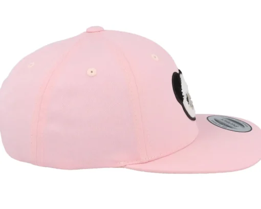 Online Kiddo Cap Kids Chenille Panda Patch Pink Snapback -