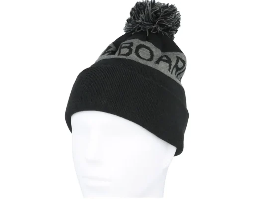 New DC Kids Chester Beanie Black Pom -