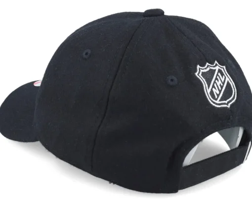 Dad Cap | Kids-Outerstuff Kids Chicago Blackhawks Retro Wooly Black Dad Cap -