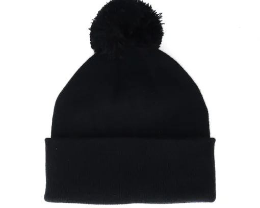 Pom Beanies-Ho-Ho-Hats Kids Christmas Reindeer Black Pom - Iconic