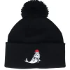 Sale Ho-Ho-Hats Kids Christmas Seal Black Pom - Iconic