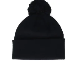 Pom Beanies-Ho-Ho-Hats Kids Christmas Sock Gift Black Pom Pom Beanie - Iconic