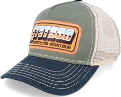 Trucker-Stetson Kids Chrome Olive Trucker -