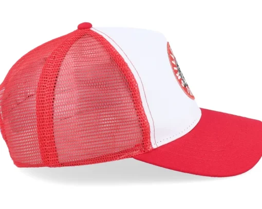 Online Skillfish Kids Cirkel Grisjävel Classic Red/White Trucker -