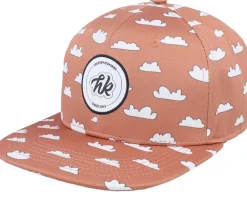 Sale Headster Kids Cloudy Pecan Brown Snapback -