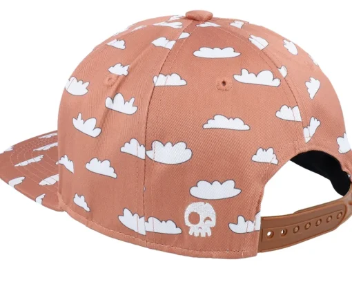 Sale Headster Kids Cloudy Pecan Brown Snapback -