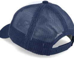 Discount Kiddo Cap Kids Colorful Zebra Patch White/Navy Trucker -