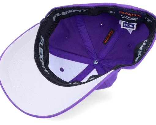 Flexfit-Kiddo Cap Kids Cool Duck Grin Purple Flexfit -