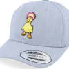 Adjustable-Kiddo Cap Kids Cool Duck Patch Heather Grey Adjustable -