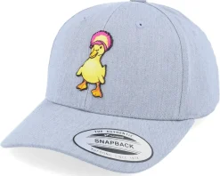 Adjustable-Kiddo Cap Kids Cool Duck Patch Heather Grey Adjustable -