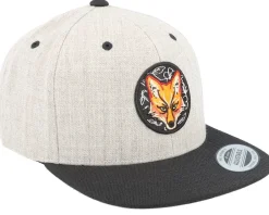 Outlet Kiddo Cap Kids Cool Fox Heather Grey/Black -
