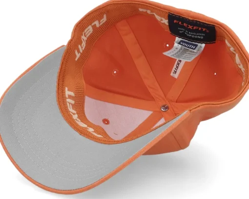 Sale Kiddo Cap Kids Cool Monster Truck Orange Flexfit -