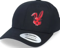Clearance Kiddo Cap Kids Cool Rabbit Black Adjustable -