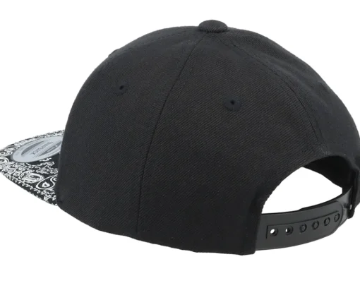 Snapback-Kiddo Cap Kids Coolest Kid In Town Black/Paisley Snapback -