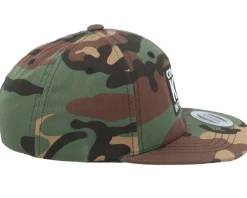 Kids-Kiddo Cap Kids Coolest Kid In Town Camo Snapback -