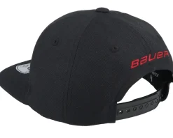 Snapback-Bauer Kids Crackle Cap Black Snapback -