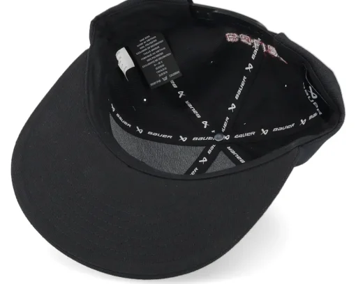 Snapback-Bauer Kids Crackle Cap Black Snapback -