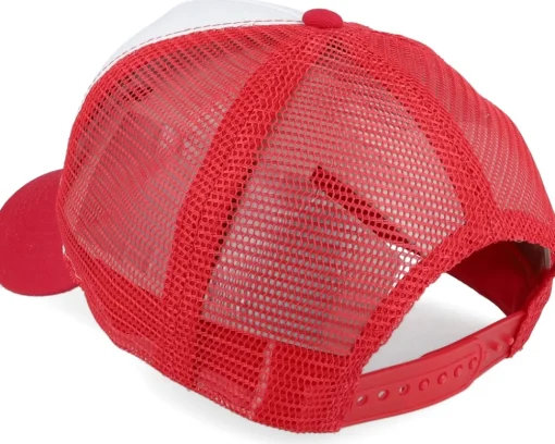 Kids-Skillfish Kids Crimsonwave Logo Classic Red/White Trucker -