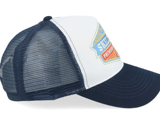 Online Skillfish Kids Crimsonwave Logo French Navy/White Trucker -