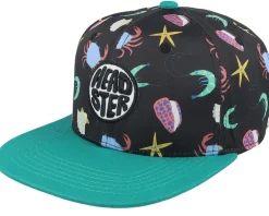 Snapback-Headster Kids Crusta-sea Black Snapback -