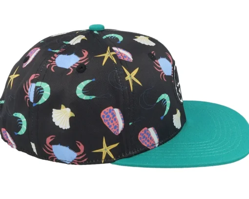 Snapback-Headster Kids Crusta-sea Black Snapback -