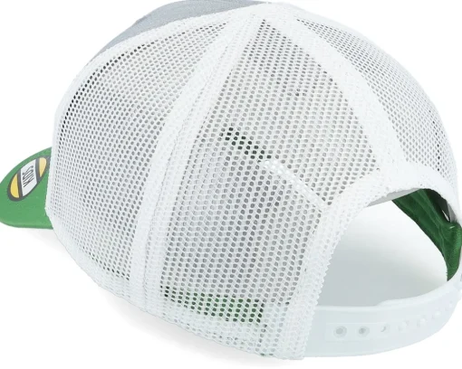 Clearance John Deere Kids Current Embroidery White/Grey/Green Trucker -