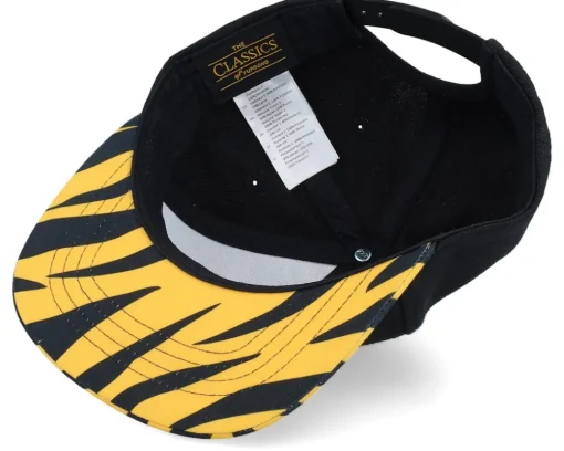 Kids-Kiddo Cap Kids Cute Baby Tiger Black Snapback -