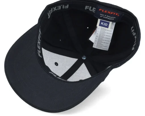 Outlet Kiddo Cap Kids Cute Bear Black Flexfit -