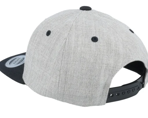 Sale Kiddo Cap Kids Cute Bear Black/Grey Snapback -