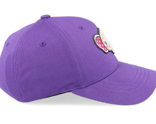 Flexfit | Kids-Kiddo Cap Kids Cute Elephant Chenille Purple Flexfit -