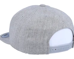Snapback-Kiddo Cap Kids Cute Eyes Heather Grey Snapback -