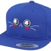 Snapback-Kiddo Cap Kids Cute Eyes Royal Blue Snapback -