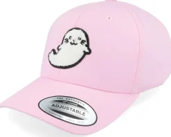 New Kiddo Cap Kids Cute Seal Chenille Pink Adjustable -