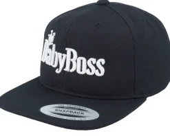 Kids-Kiddo Cap Kids 3d Baby Boss Black Snapback -