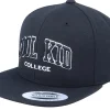 New Kiddo Cap Kids 3D Cool Kid College Black Snapback -
